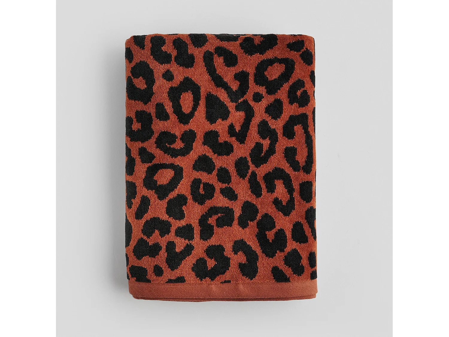 Serviette De Bain Panther Brun Moyen 70 x 130