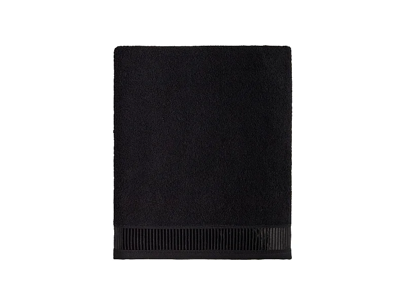 Badetuch Alicanty mittelschwarz 100 x 150