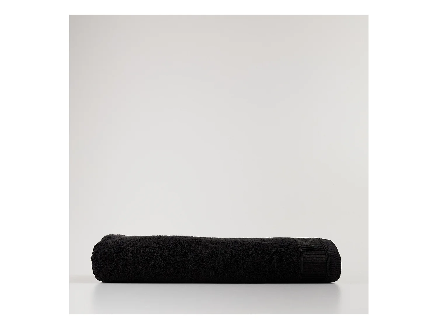 Badetuch Alicanty mittelschwarz 100 x 150