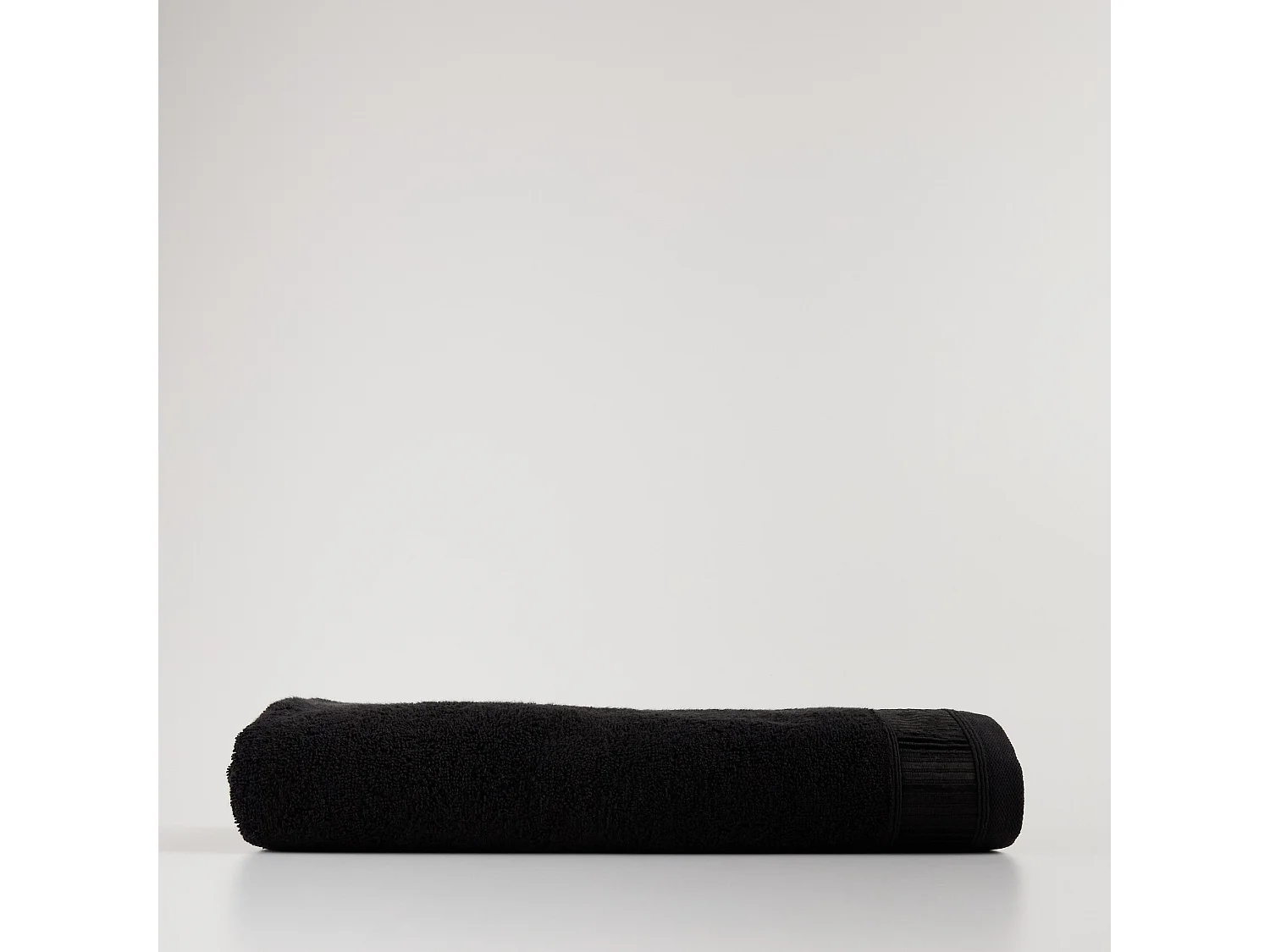 Badetuch Alicanty mittelschwarz 100 x 150