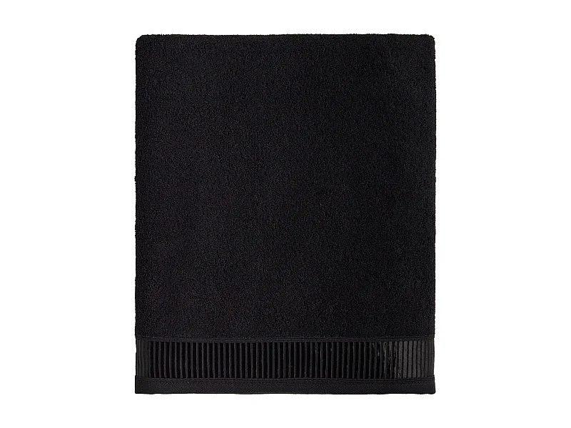 Badetuch Alicanty mittelschwarz 100 x 150