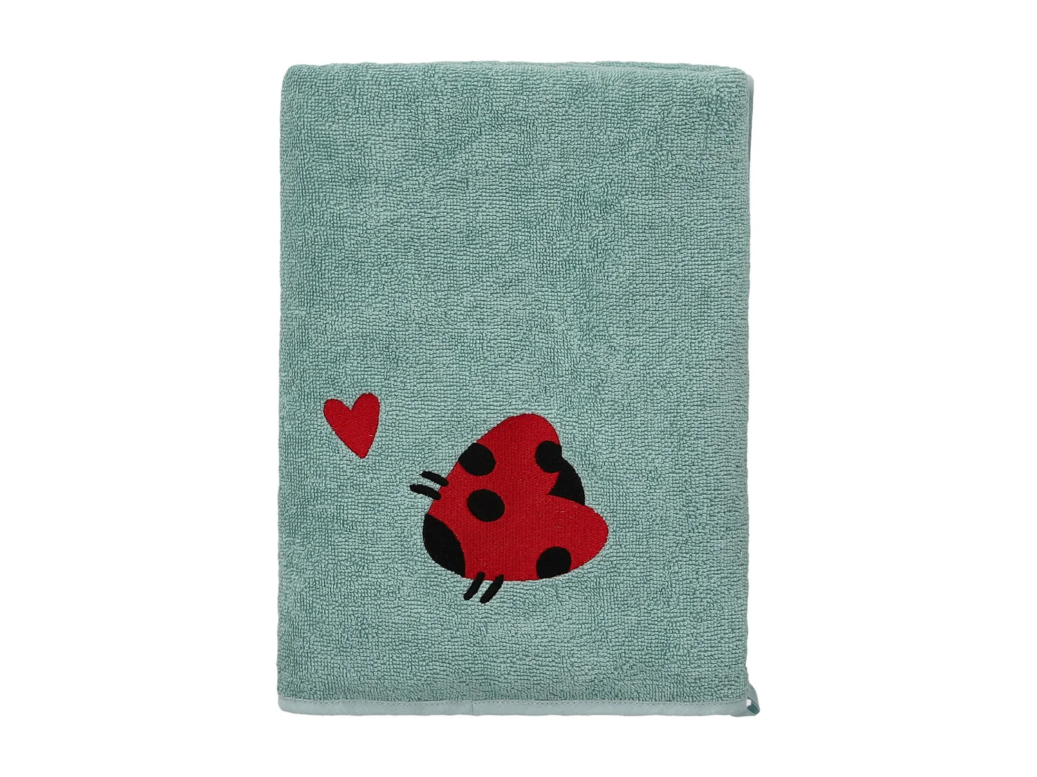 Serviette De Bain Frutillo bibi Turquoise Moyen 70 x 130