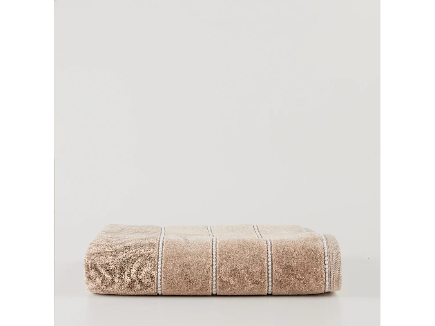 Serviette De Bain Velly Beige Clair 90 x 140