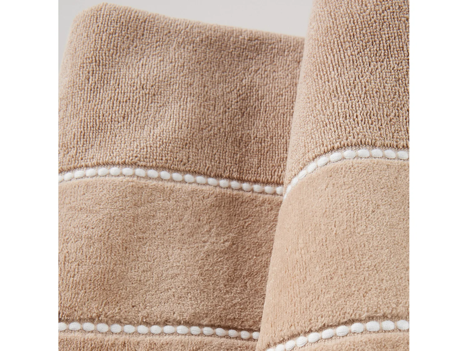 Serviette De Bain Velly Beige Clair 90 x 140