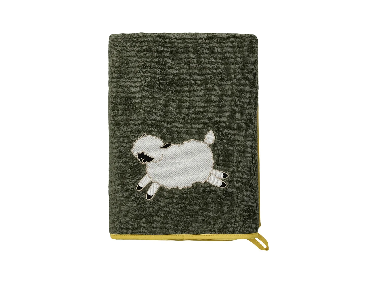 Serviette De Bain Sheepo Vert Foncé 70 x 130