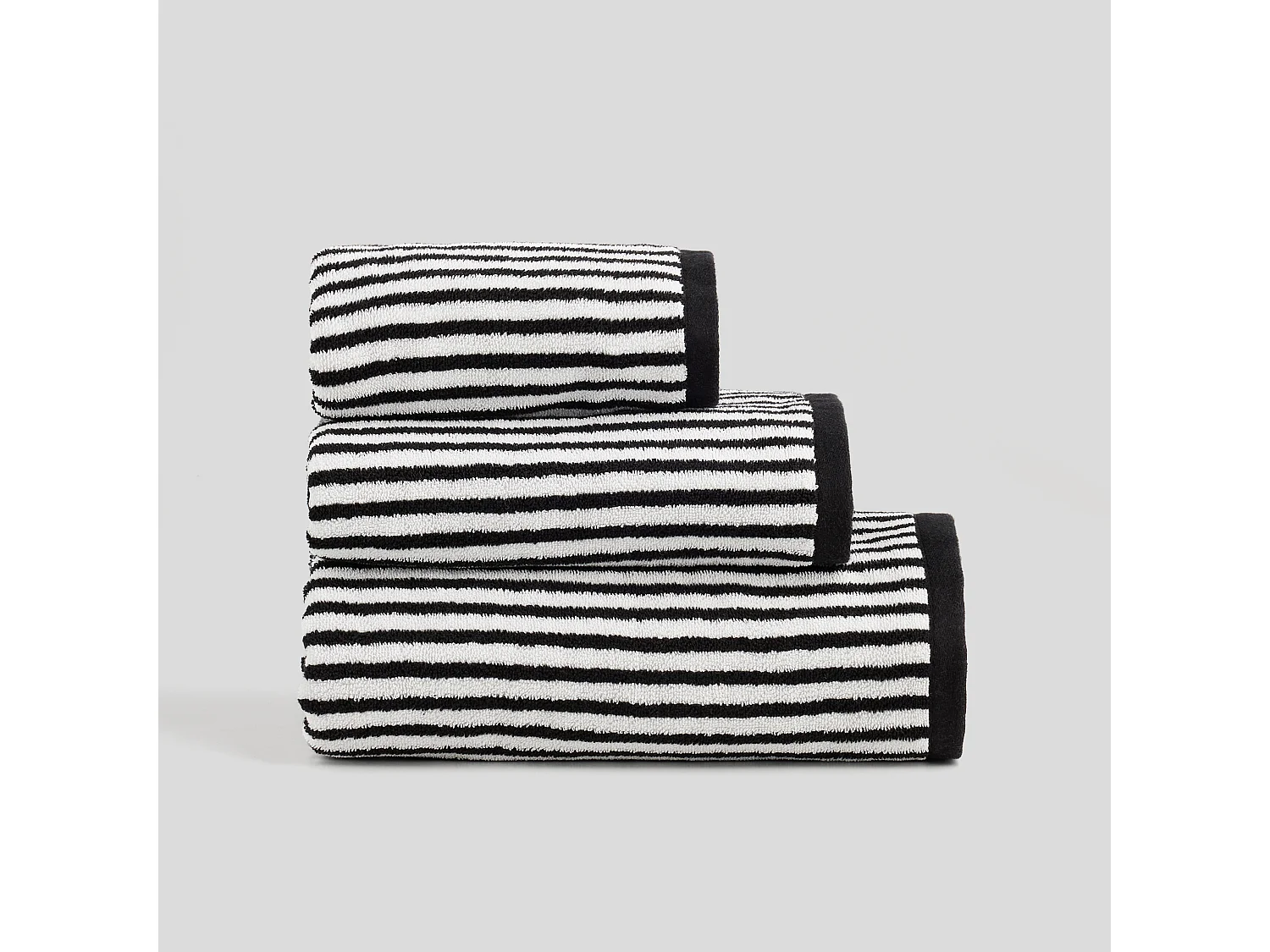 Serviette De Bain Nataliso Noir Moyen 70 x 130