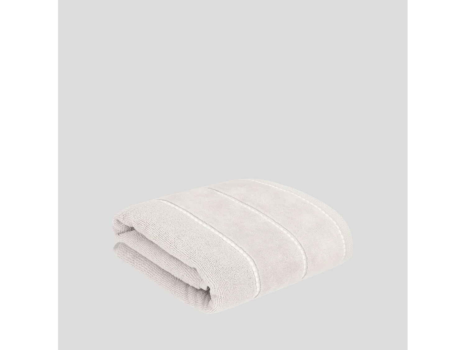 Serviette De Bain Velly Gris Clair 50 x 90