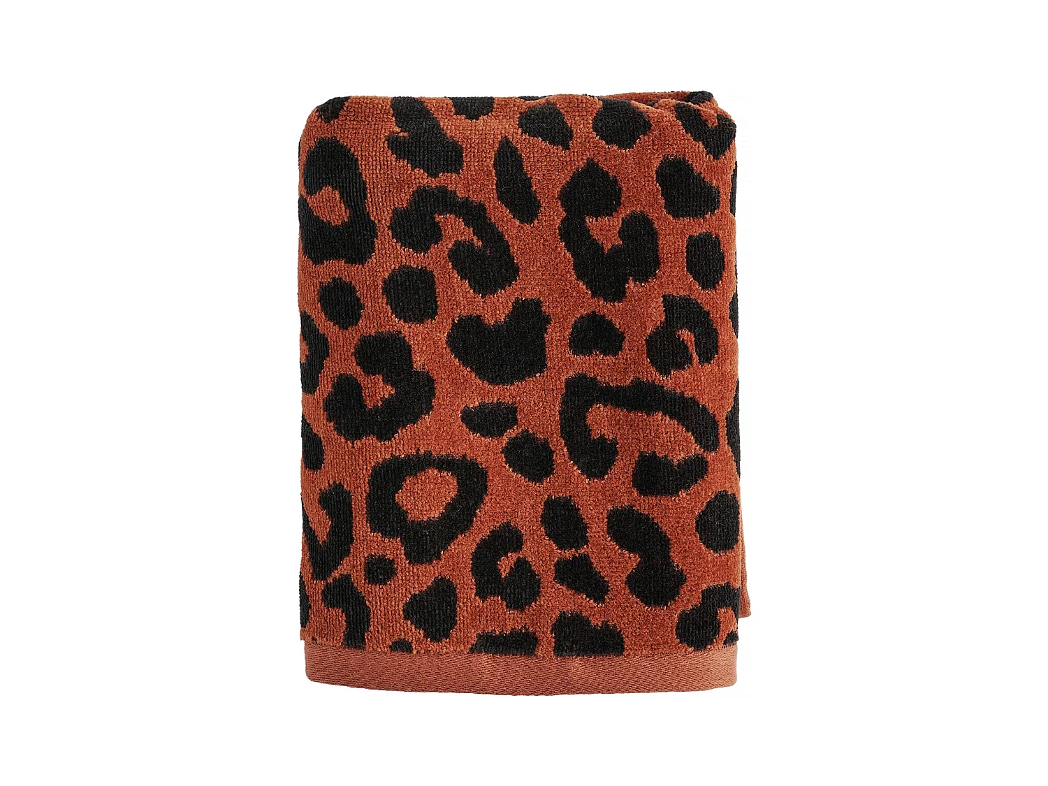 Panther Badetuch aus 100% Baumwolle, 50x90 cm, Braun