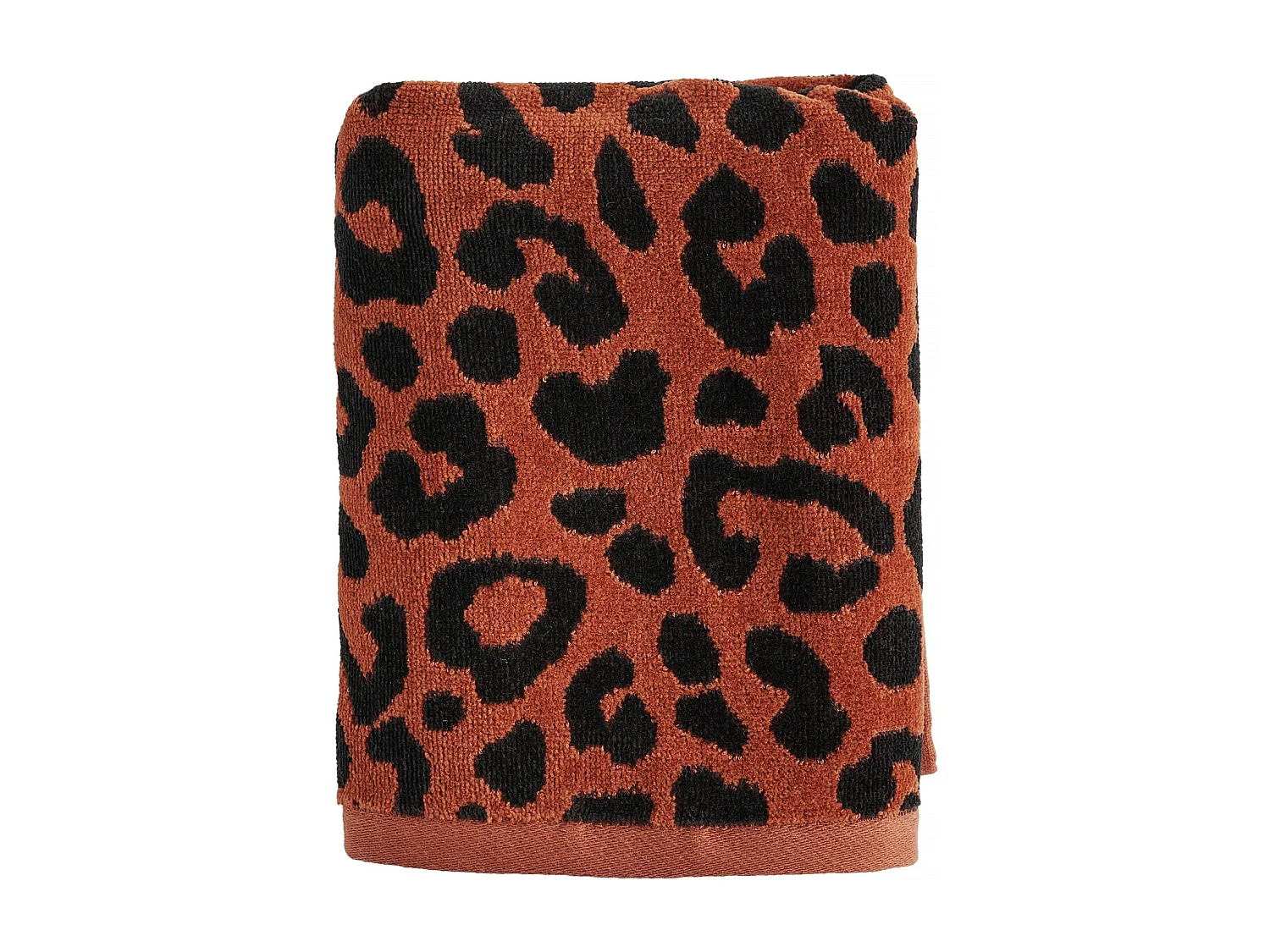 Serviette De Bain Panther Brun Moyen 50x90