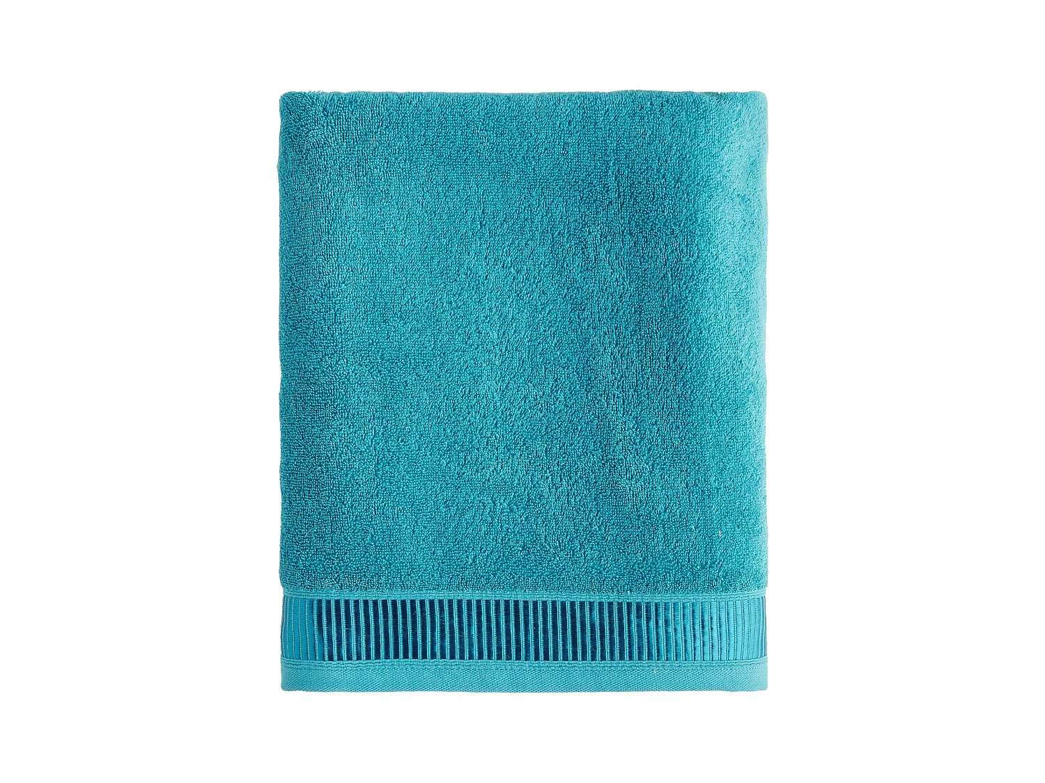 Serviette De Bain Alicanty Turquoise Foncé 100 x 150
