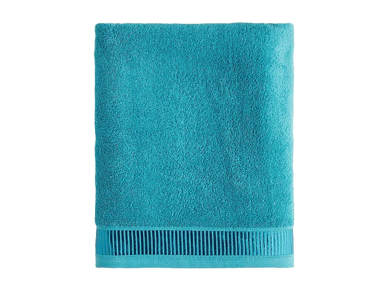 Serviette De Bain Alicanty Turquoise Foncé 100 x 150