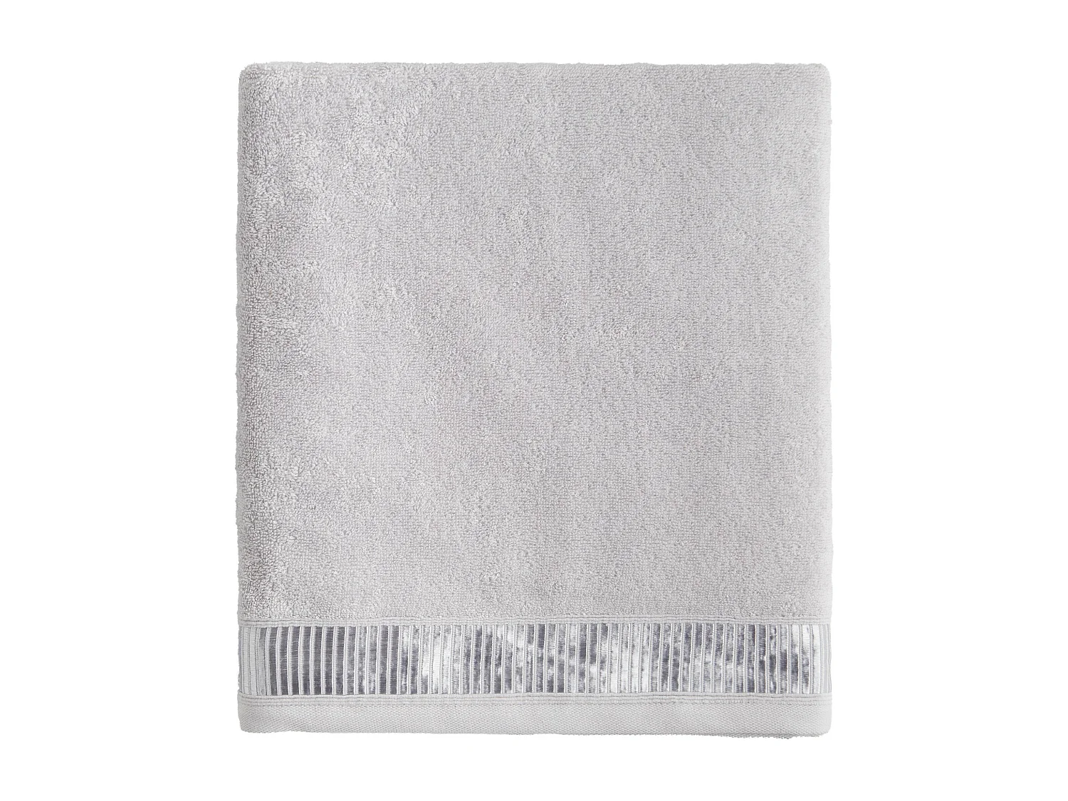 Badetuch Alicanty hellgrau 100 x 150