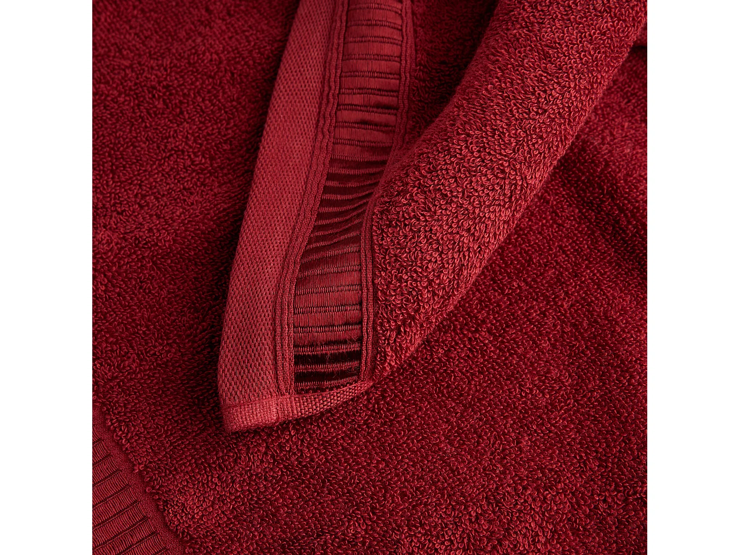 Badetuch Alicanty Dunkelrot 50x90