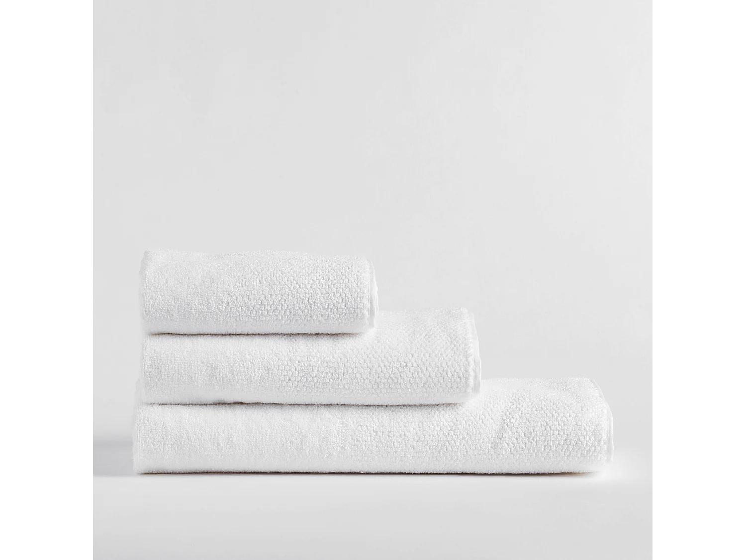 Badetuch Strippo mittelweiß 100 x 140