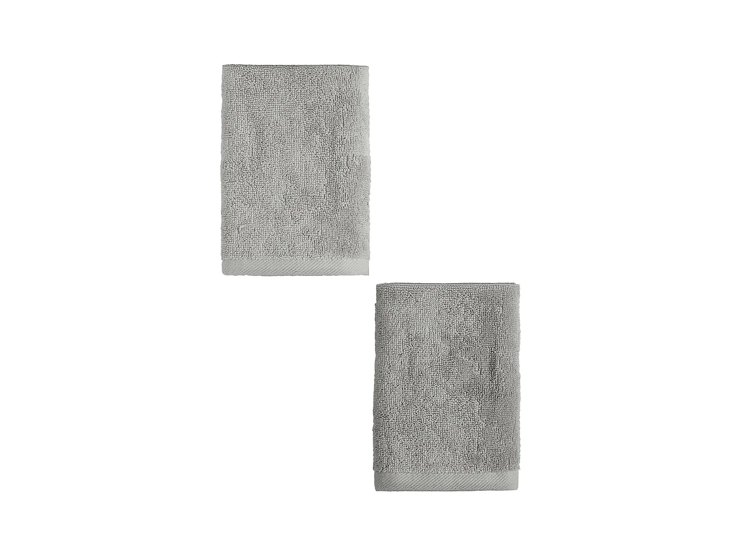Badetuch-Set Strippo Hellgrau 30x50
