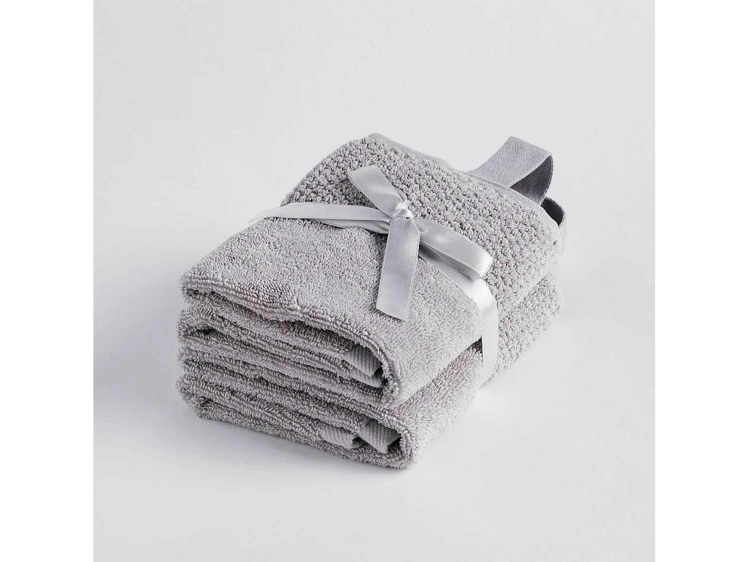 Ensemble De Serviettes Strippo Gris Clair 30x50