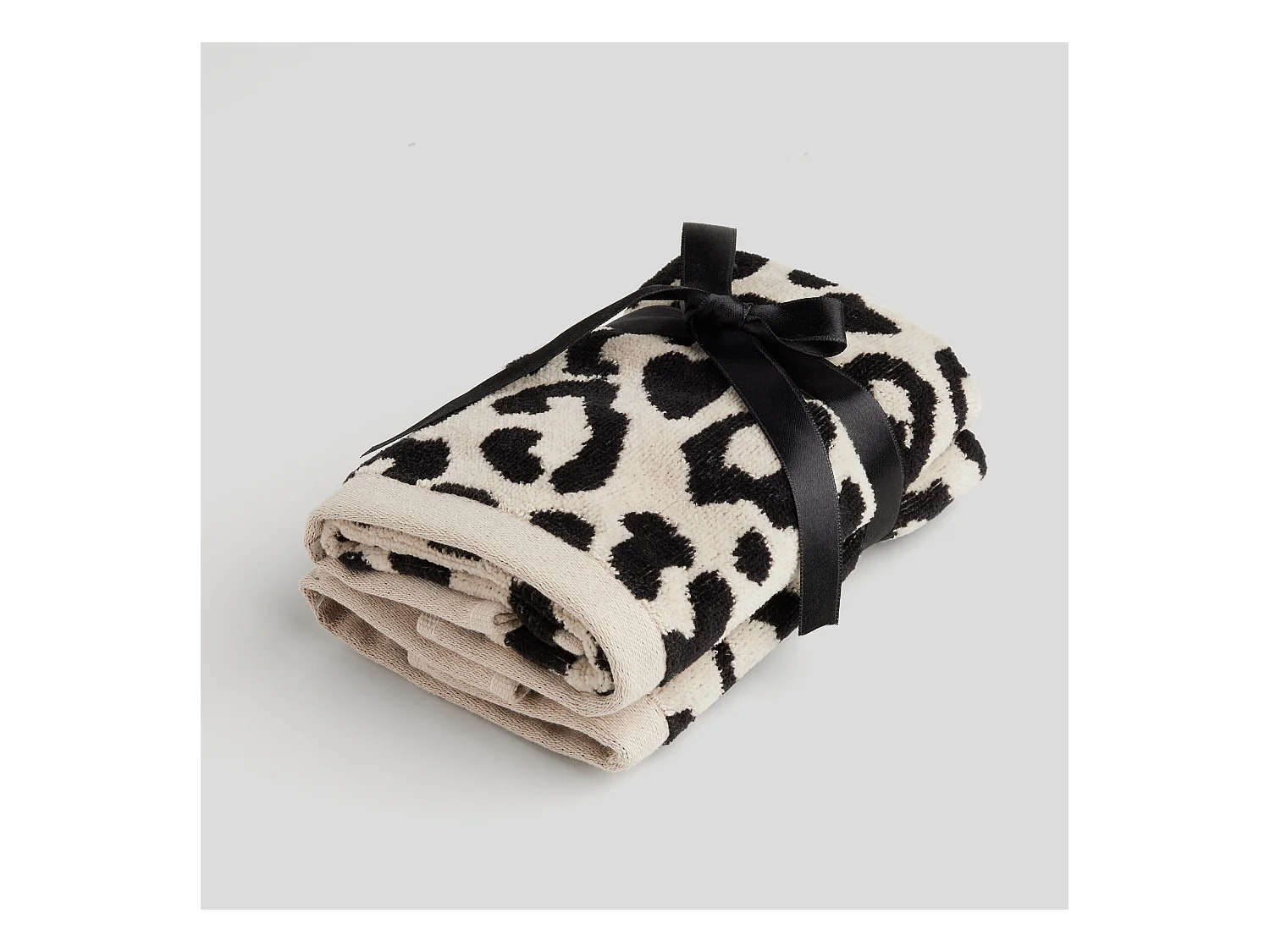 Ensemble De Serviettes Panther Beige Moyen 30x50