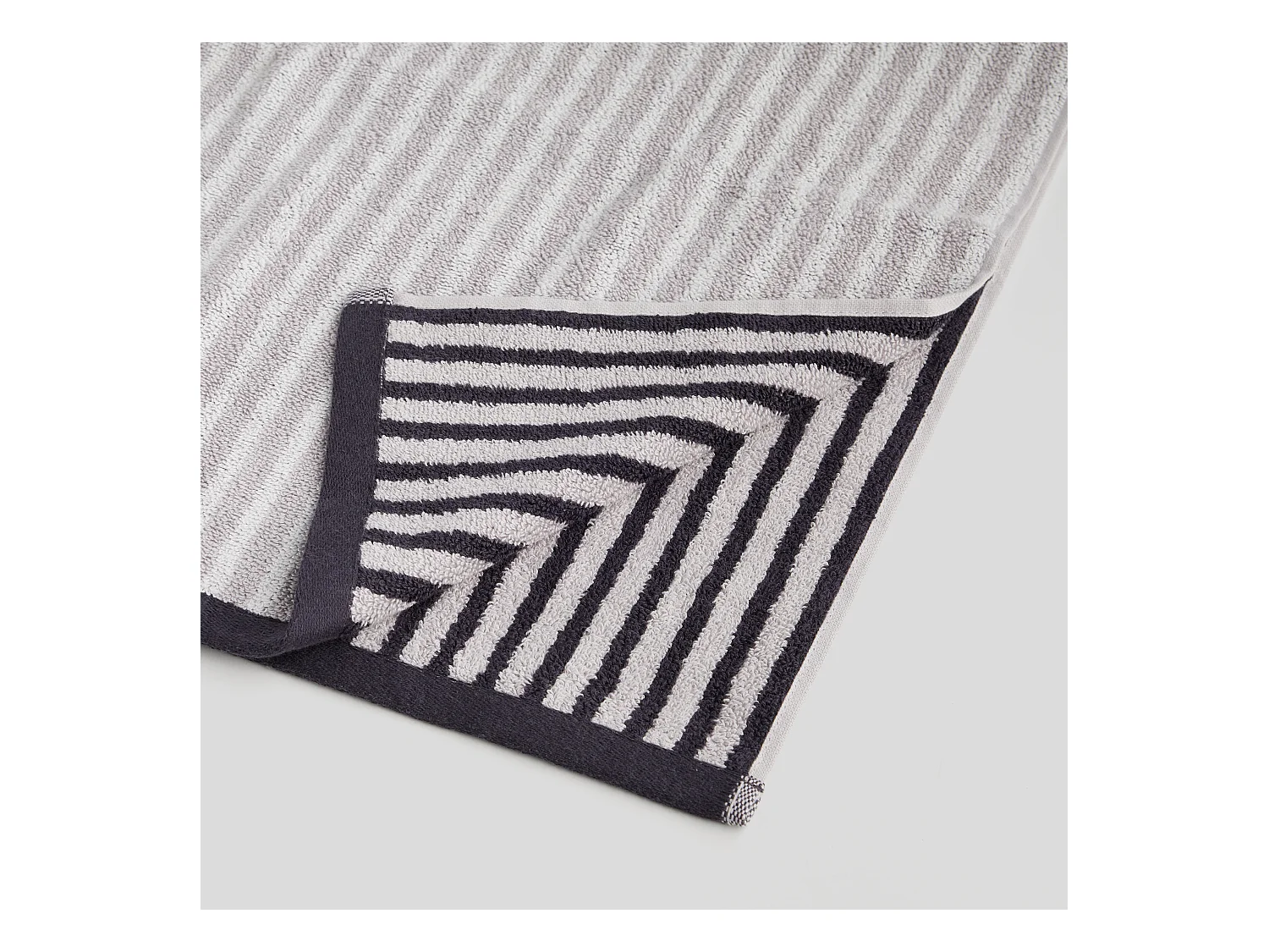 Serviette De Bain Nataliso Gris Moyen 70 x 130