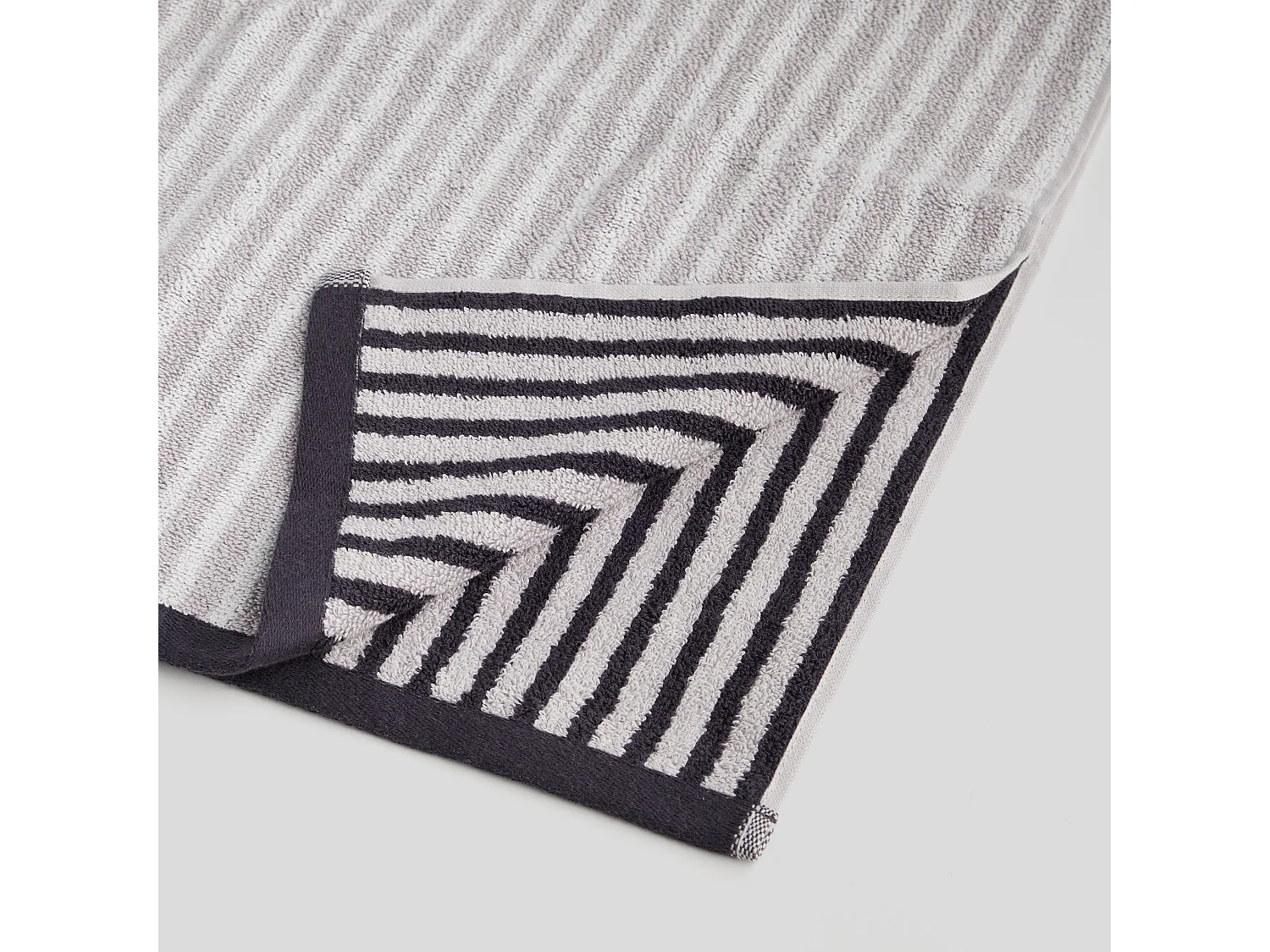 Serviette De Bain Nataliso Gris Moyen 70 x 130