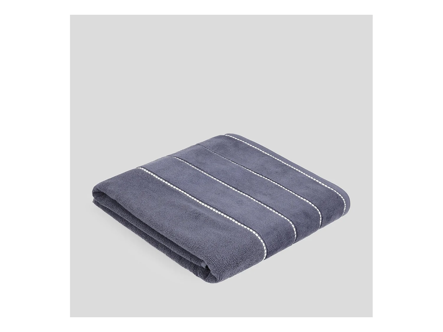 Serviette De Bain Velly Bleu Foncé 90 x 140