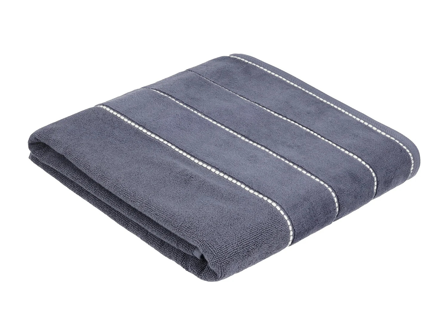 Serviette De Bain Velly Bleu Foncé 90 x 140