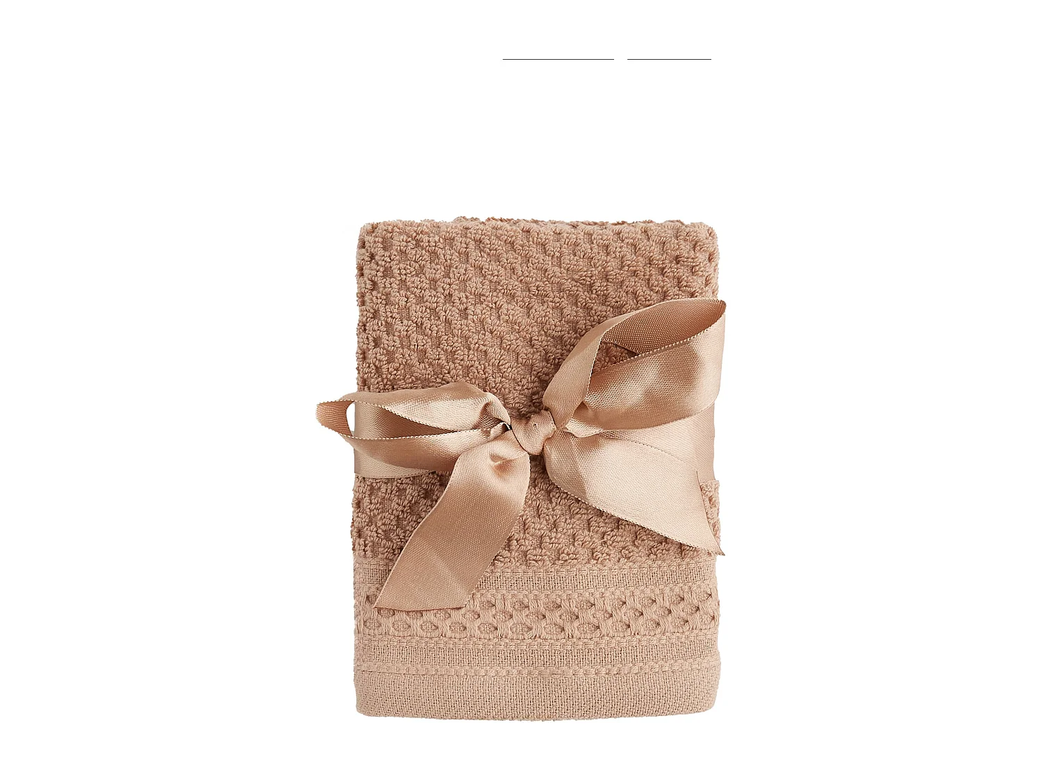 Badetuch-Set Risso dunkelbeige 30 x 30