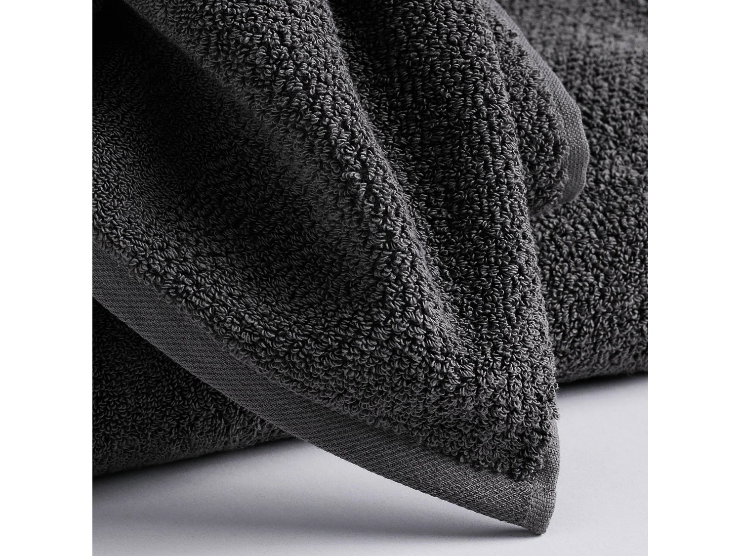 Serviette De Bain Strippo Gris Foncé 50 x 90