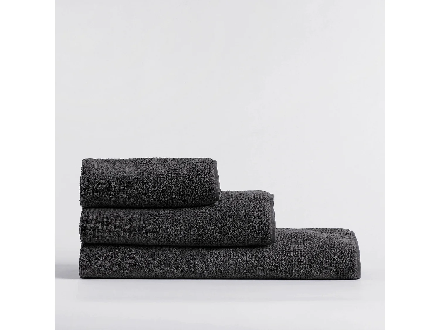 Serviette De Bain Strippo Gris Foncé 50 x 90