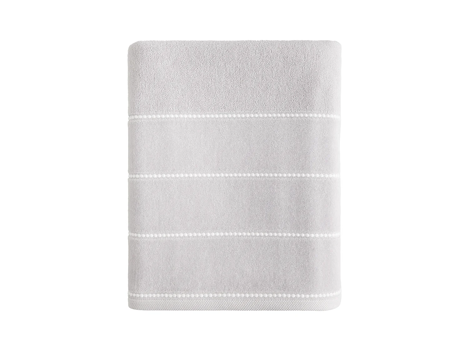 Velly Badetuch 100% Baumwolle 90x140cm Hellgrau