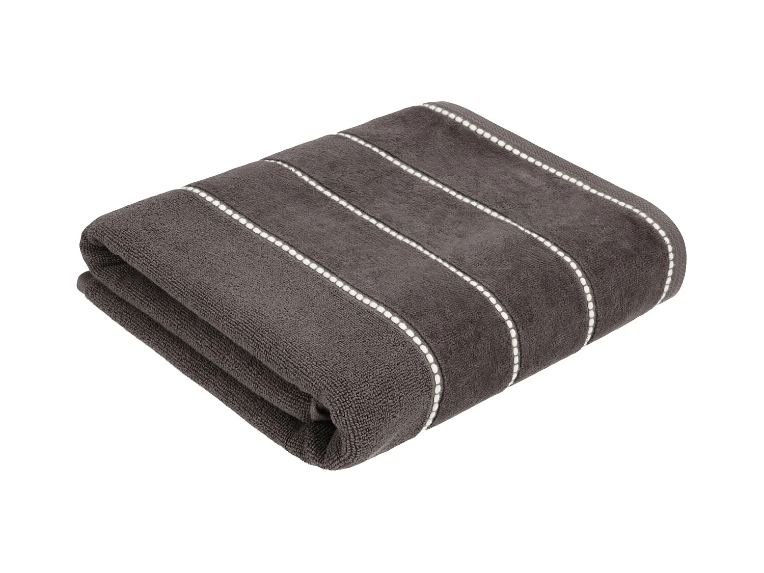Serviette De Bain Velly Gris Foncé 70 x 130