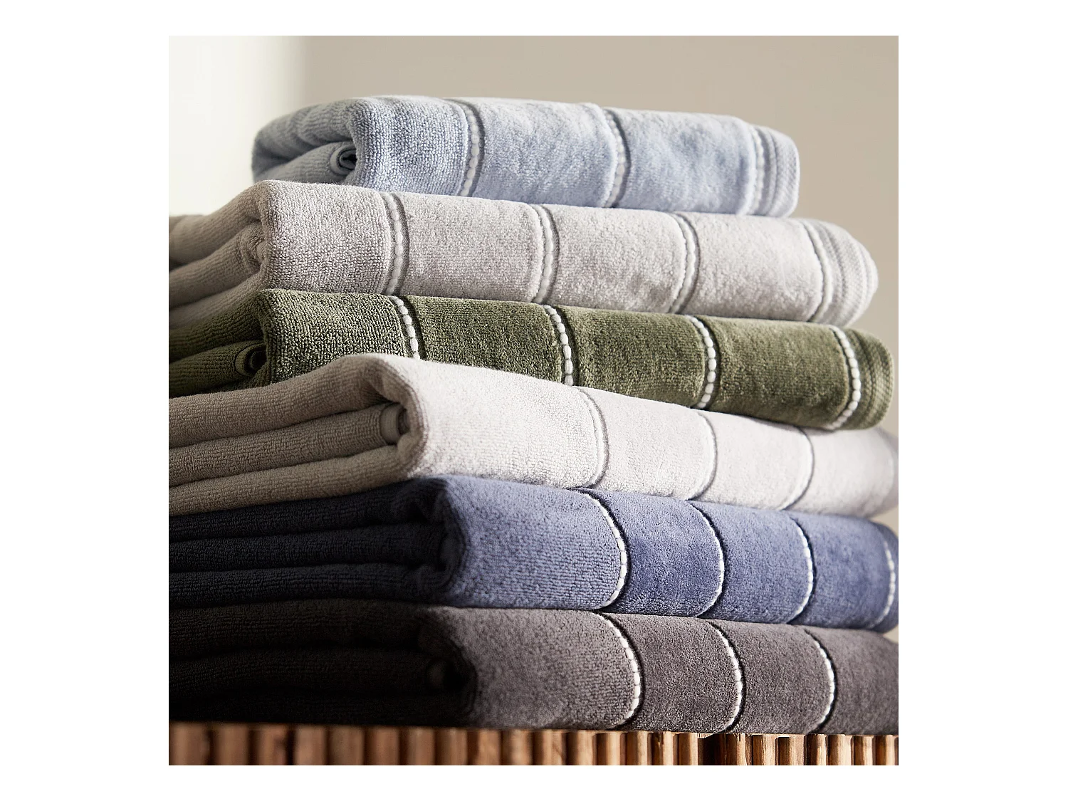 Serviette De Bain Velly Gris Foncé 70 x 130