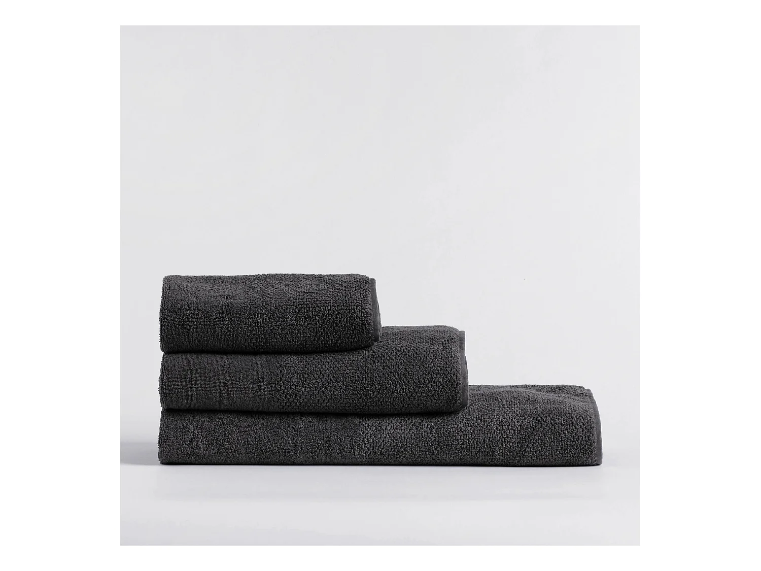 Badetuch Strippo Dunkelgrau 70x130