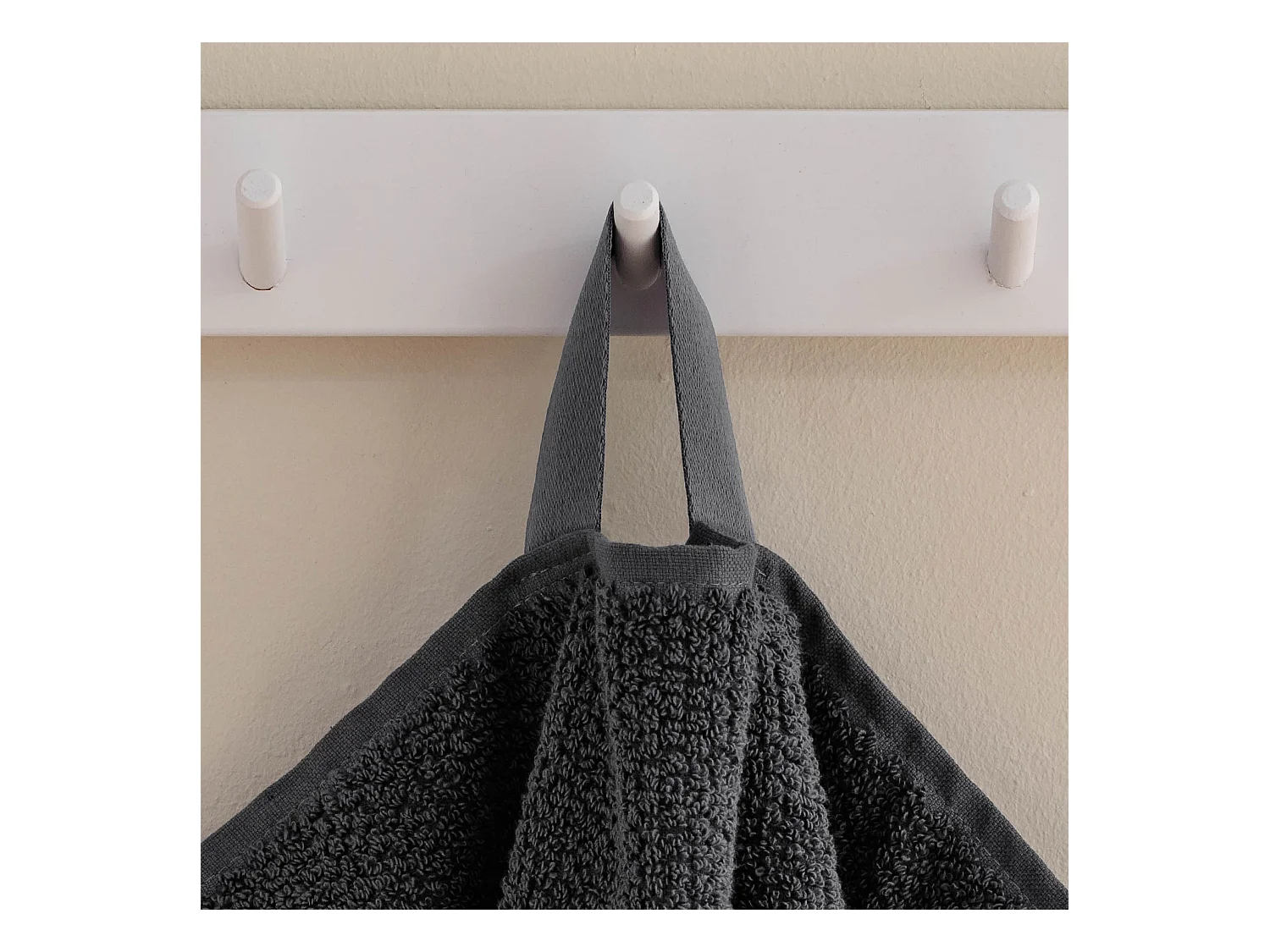 Badetuch Strippo Dunkelgrau 70x130