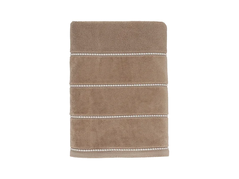 Velly Luxushandtuch aus Baumwolle, 70x130 cm, Beige