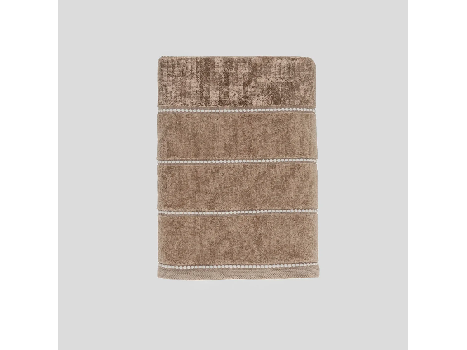 Velly Luxushandtuch aus Baumwolle, 70x130 cm, Beige