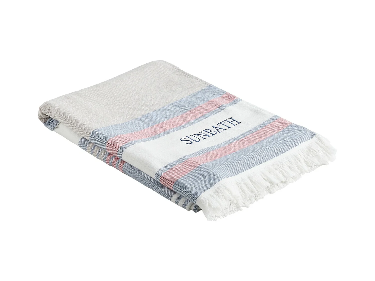 Strandtuch Sunbath mittleres Beige 140 x 190