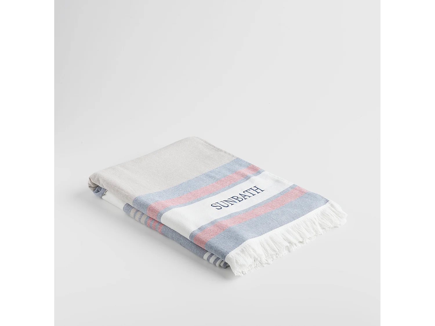 Strandtuch Sunbath mittleres Beige 140 x 190