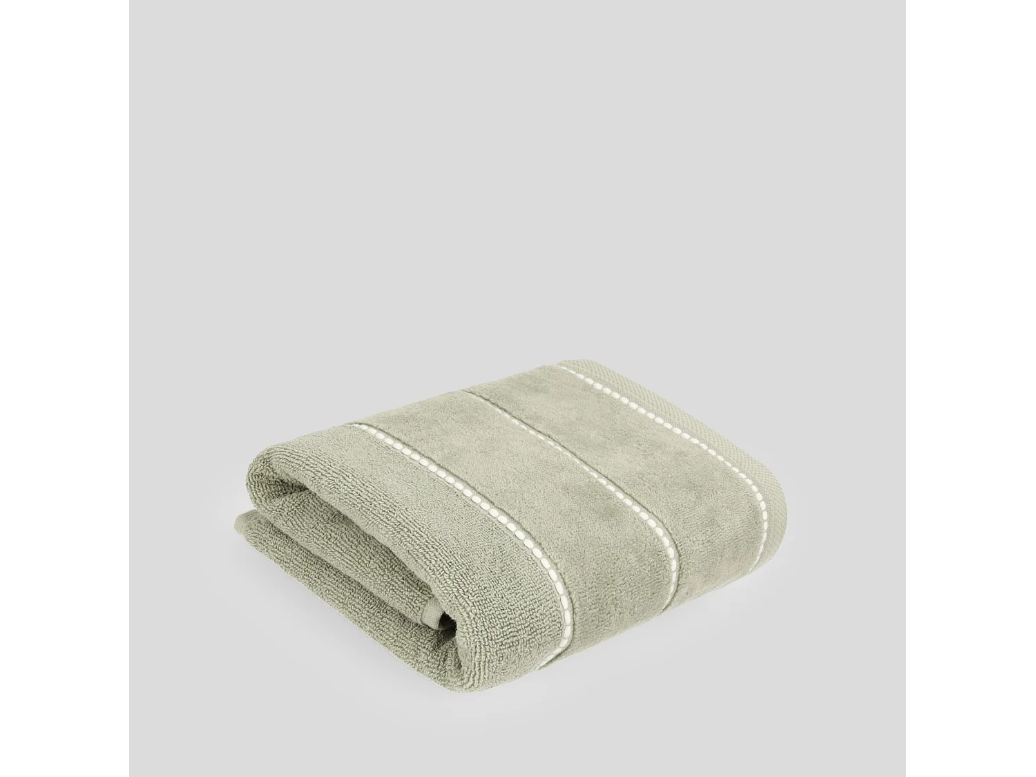 Badetuch Velly Hellgrün 50x90cm