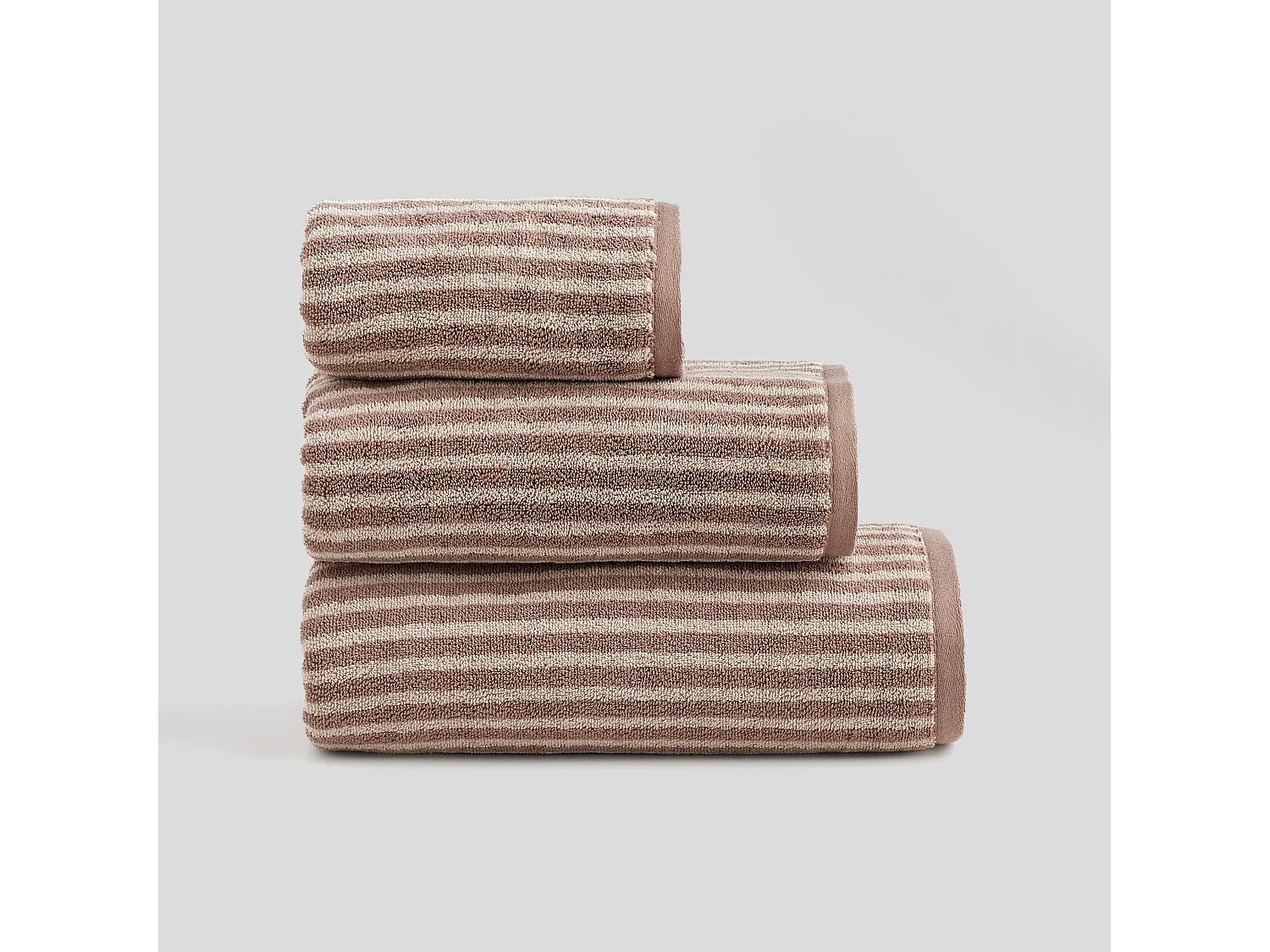 Serviette De Bain Nataliso Beige Moyen 70 x 130