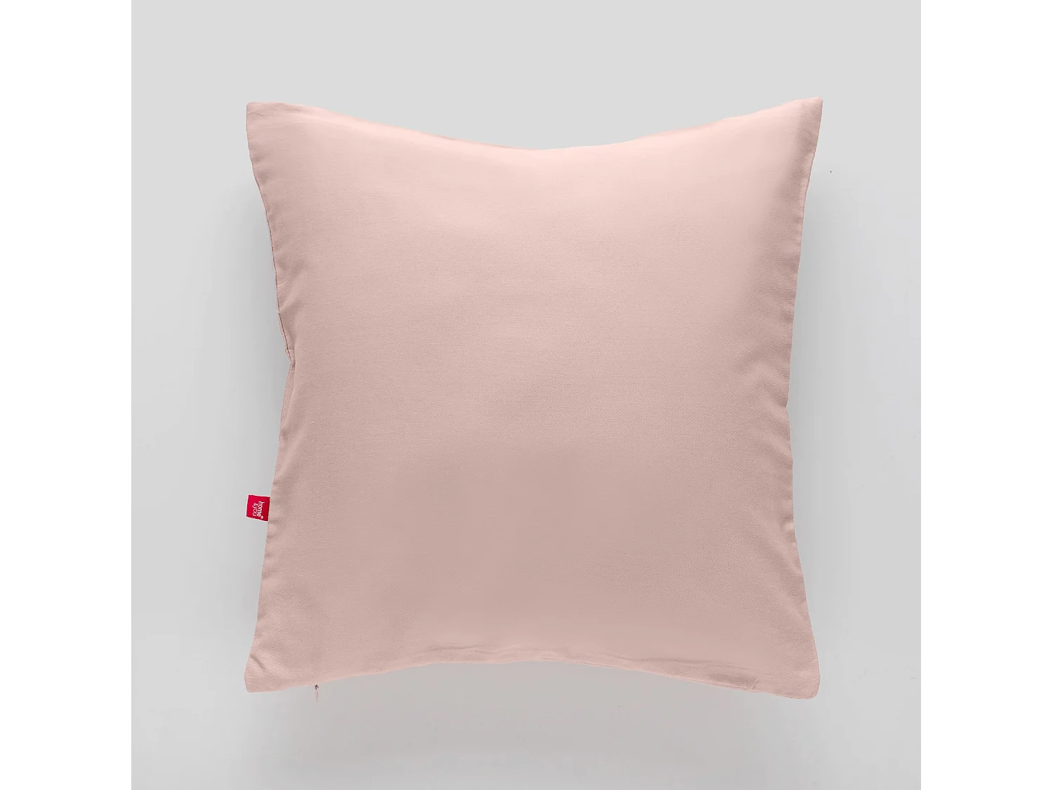 Housse De Coussin En Satin Satinette Rose Moyen 40x40