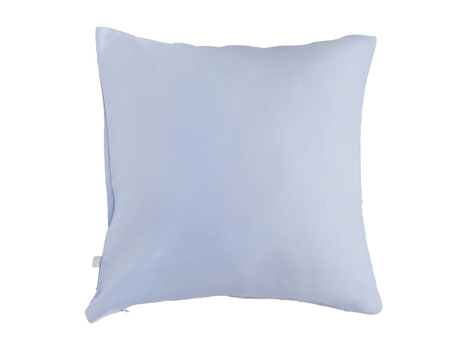 Housse De Coussin En Satin Satinette Bleu Clair 40 x 40