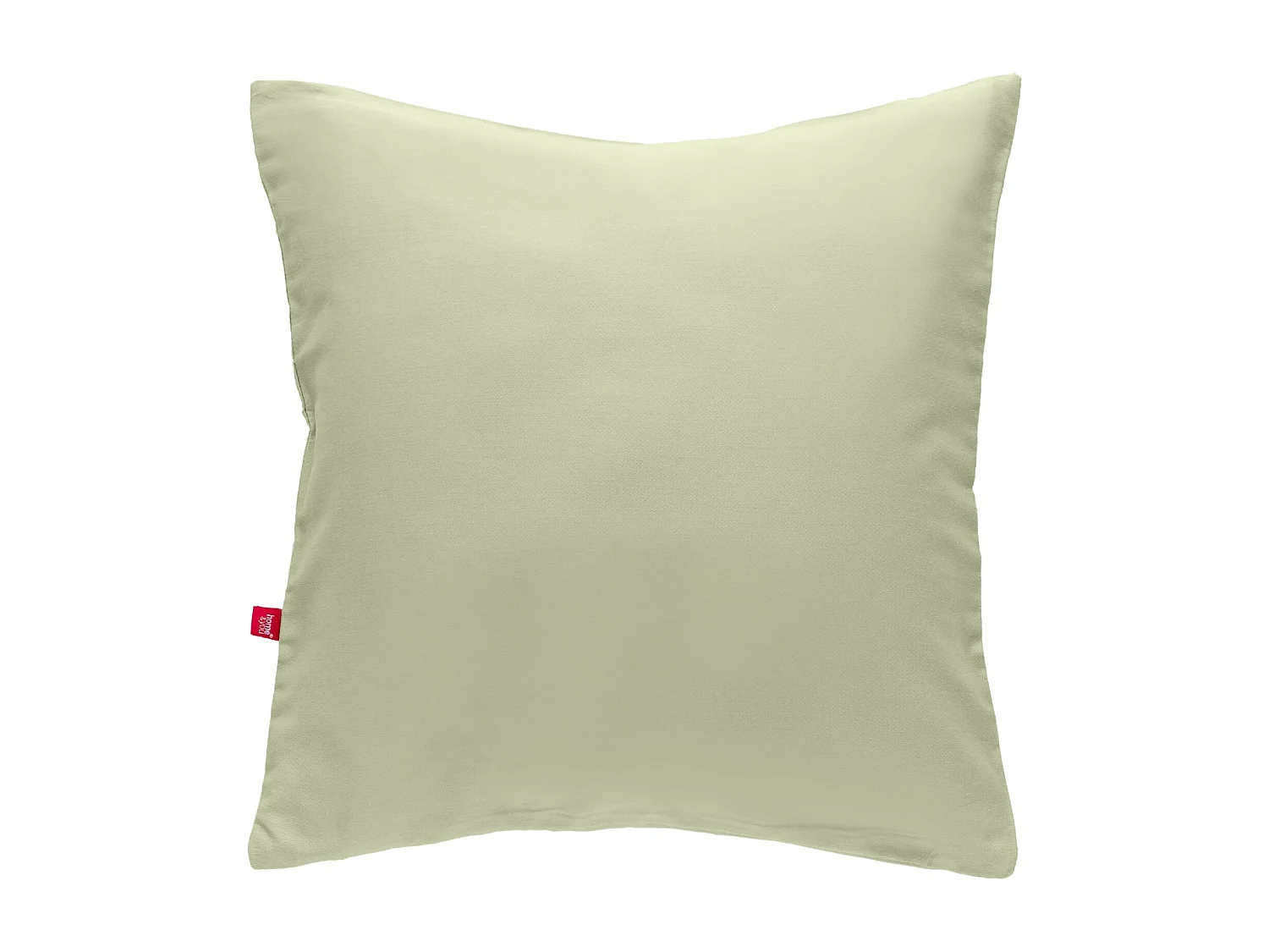 Housse De Coussin En Satin Satinette Vert Clair 40 x 40