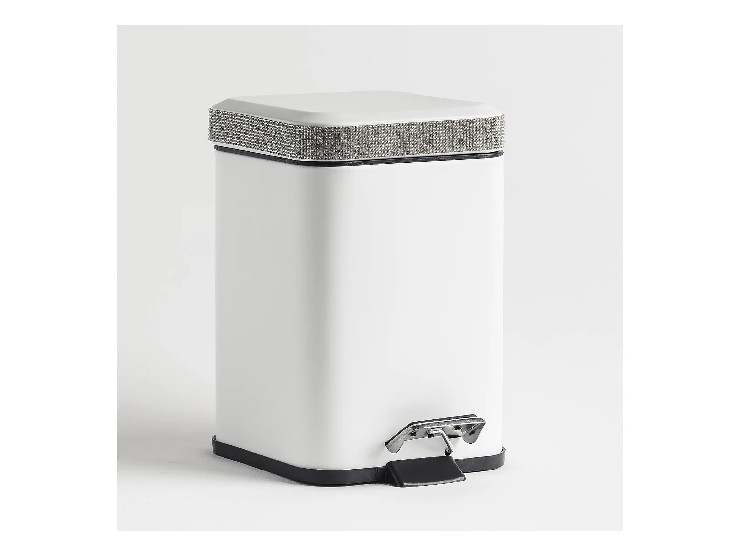 Poubelle Foyer Blanc Moyen 25x16x22