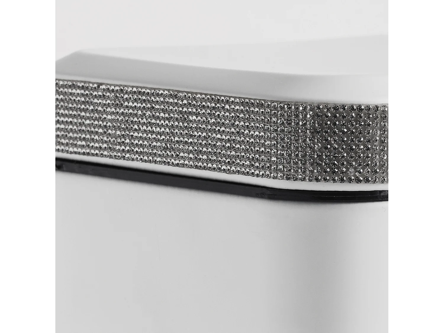 Abfallbehälter Foyer mittelweiß 25 x 16 x 22