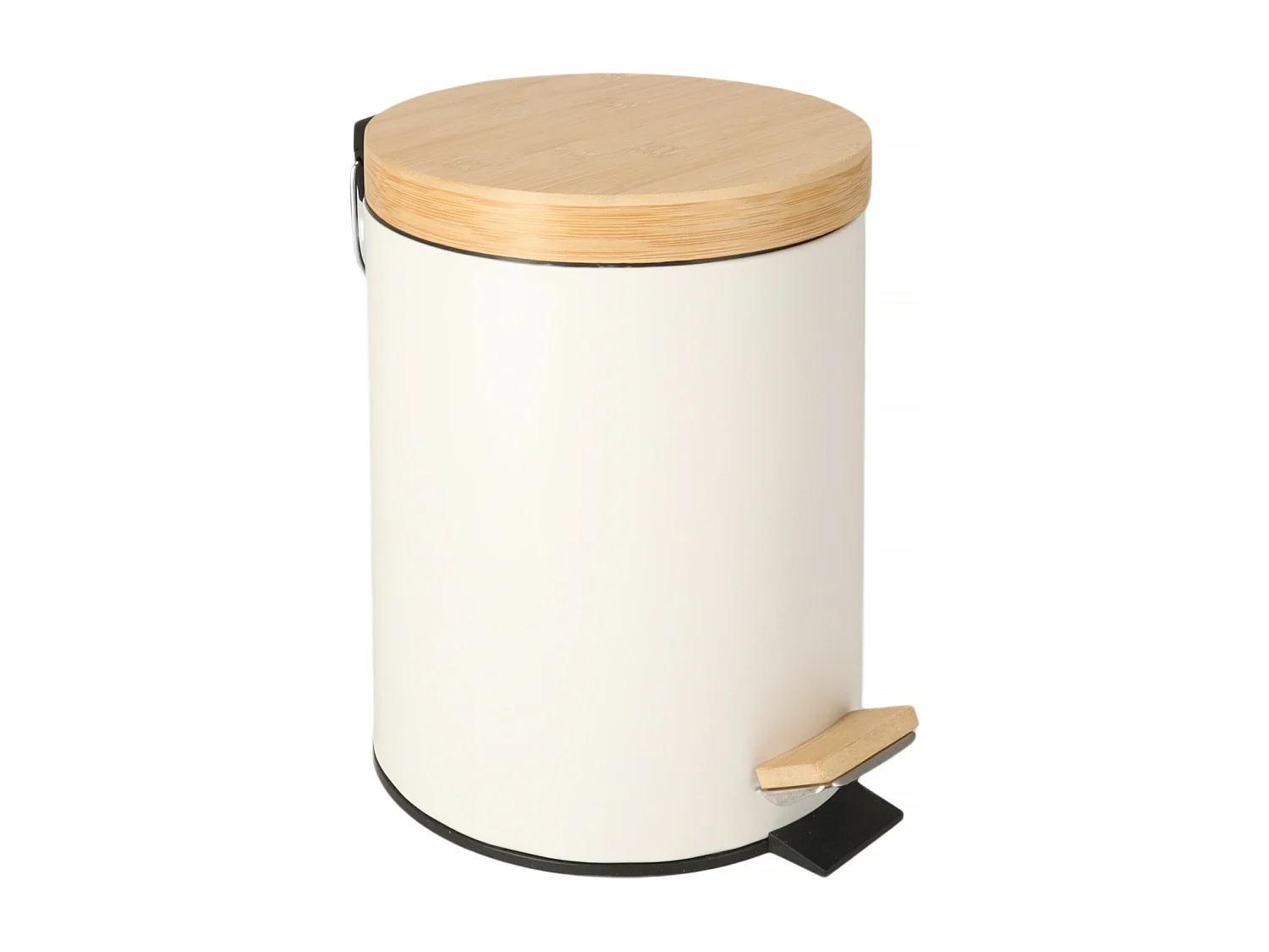 Abfallbehälter Timbo mittelweiß 27.5 x 20.5 x 26.5