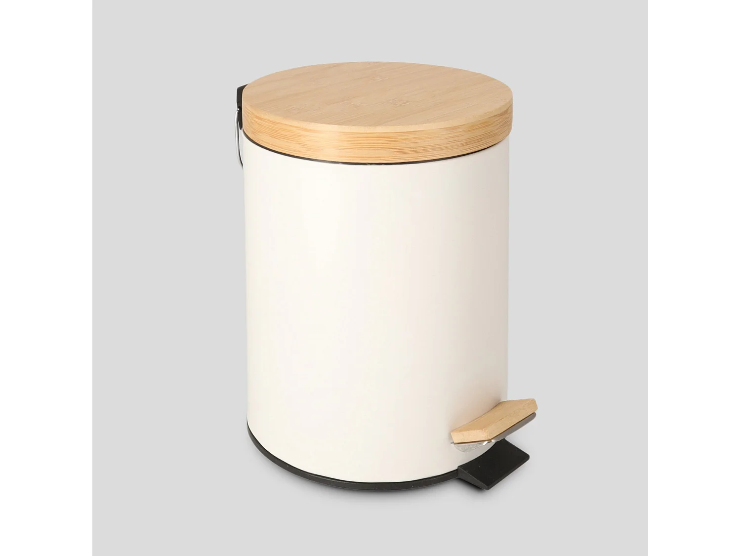 Abfallbehälter Timbo mittelweiß 27.5 x 20.5 x 26.5