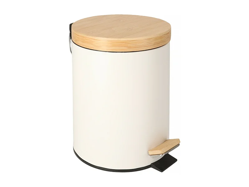 Abfallbehälter Timbo mittelweiß 27.5 x 20.5 x 26.5