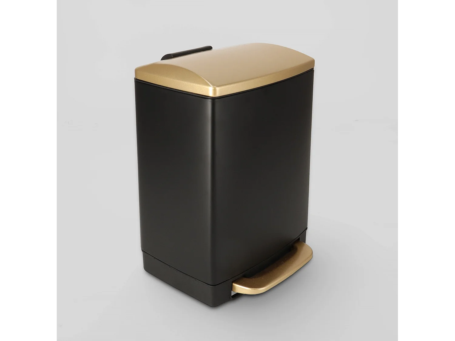 Abfallbehälter Bayan mittelschwarz 31.5 x 22 x 22.5
