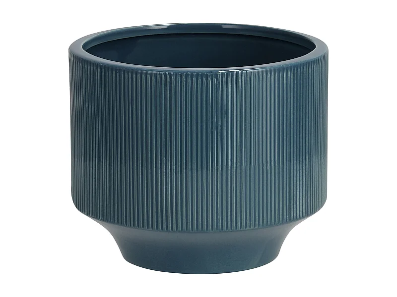 Blumentopf Veroniq mittelblau 14.5 x 17