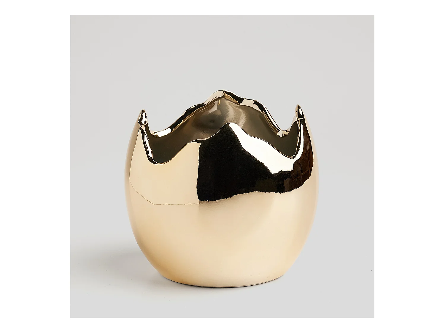 Cache pot Eggify Or Moyen 15x16